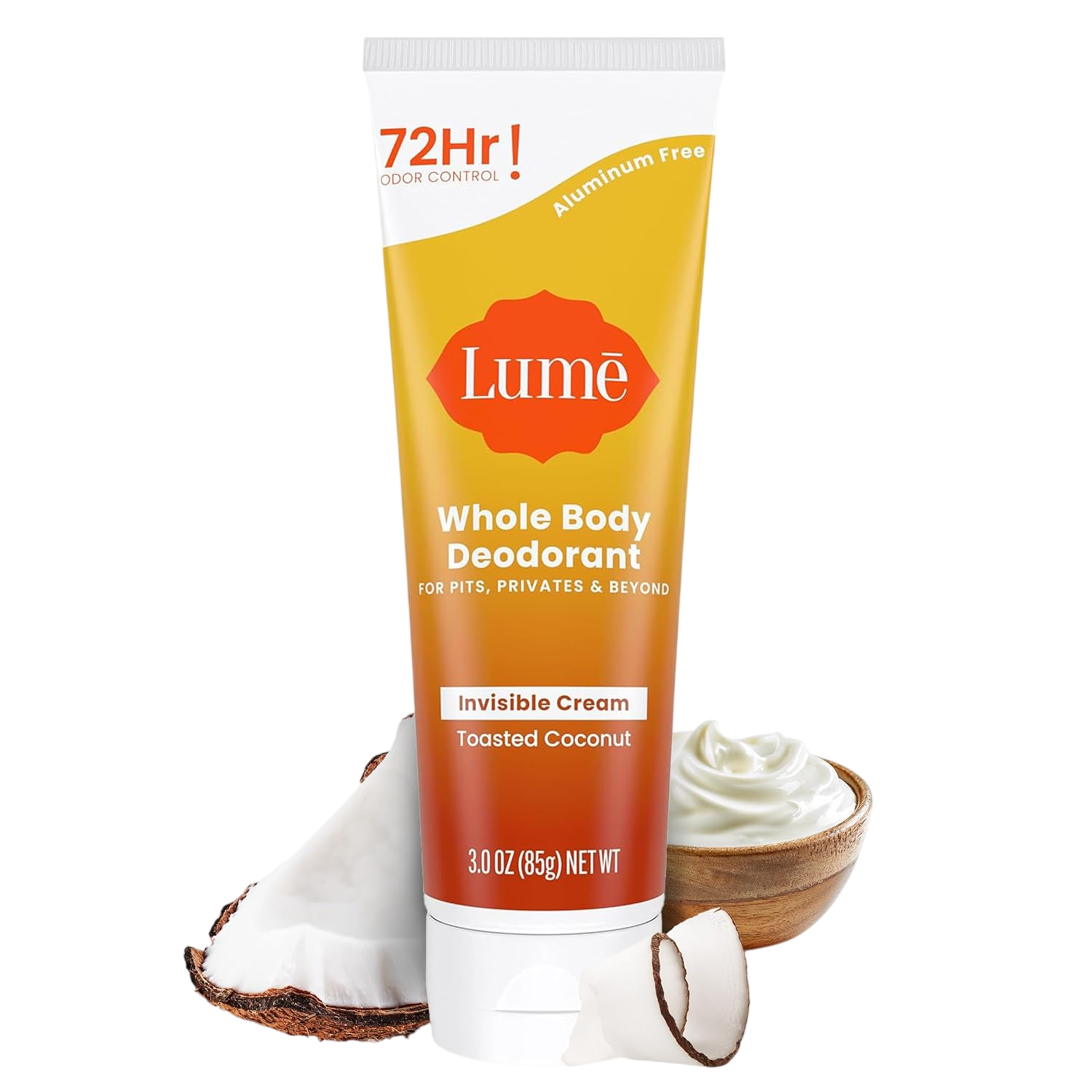Whole Body Deodorant Toasted Coconut by Lume